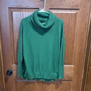 Forest Green Turtleneck Sweater